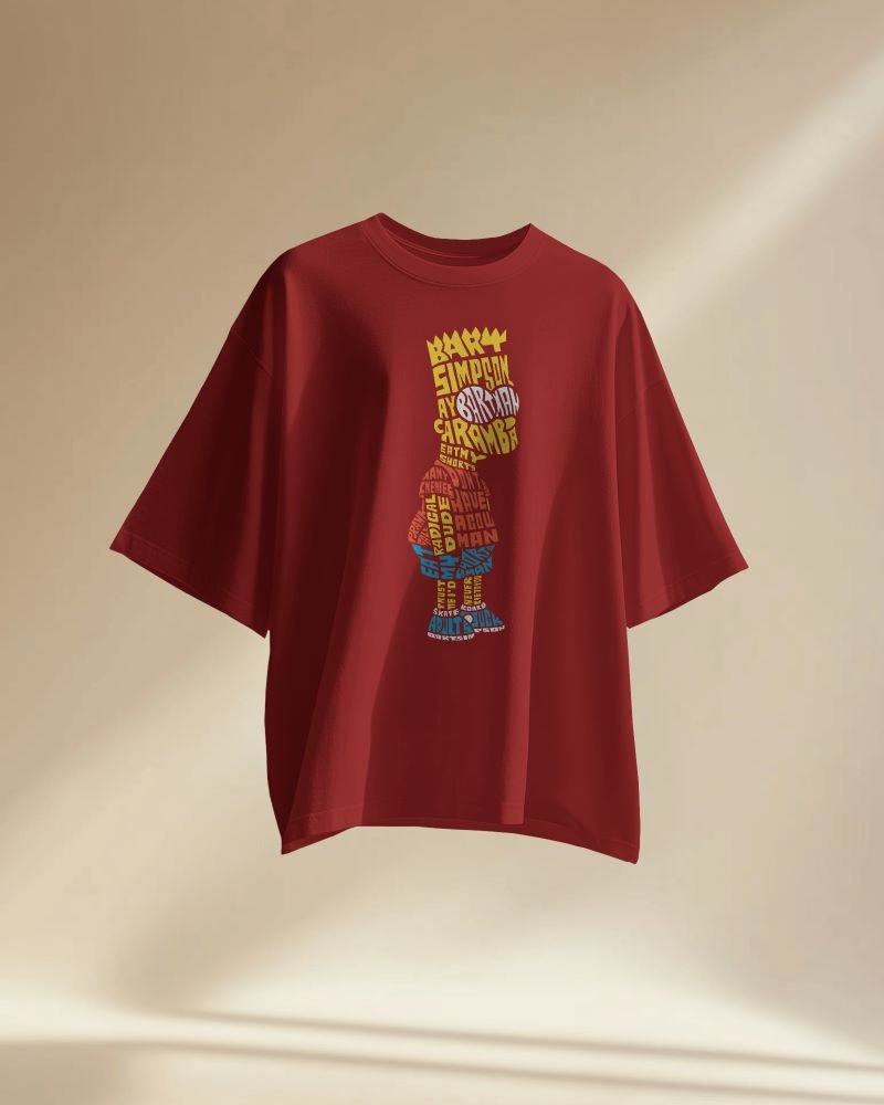 Bart Simpson 2 3D red