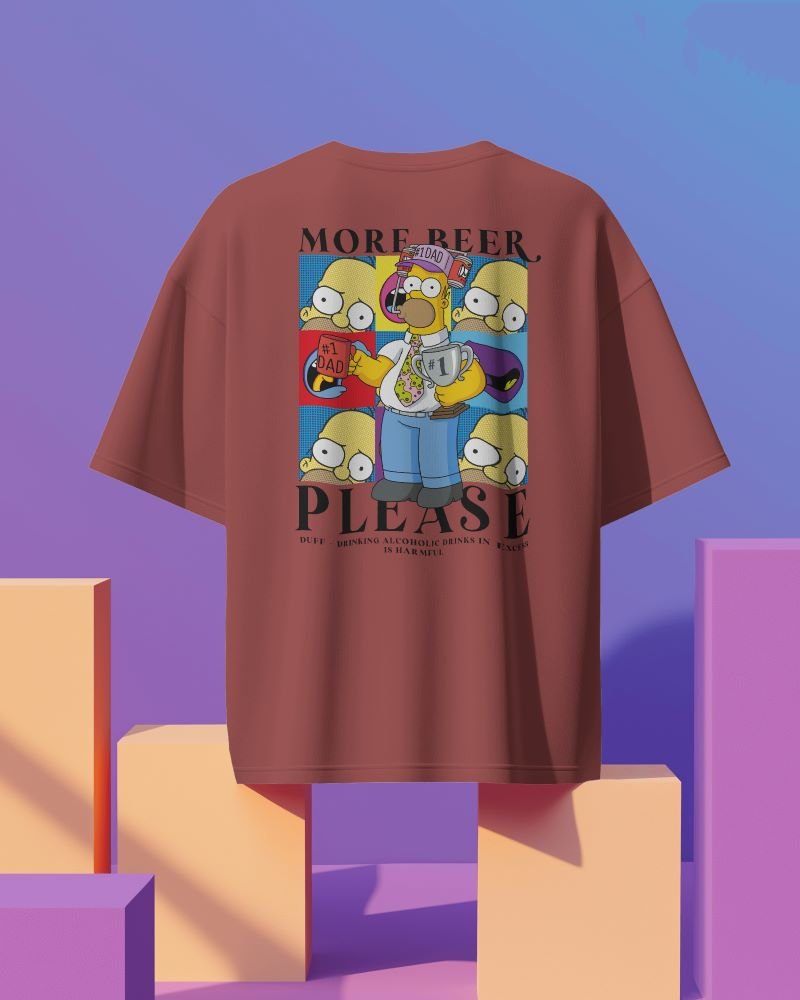 Beer Simpsons 3D coral