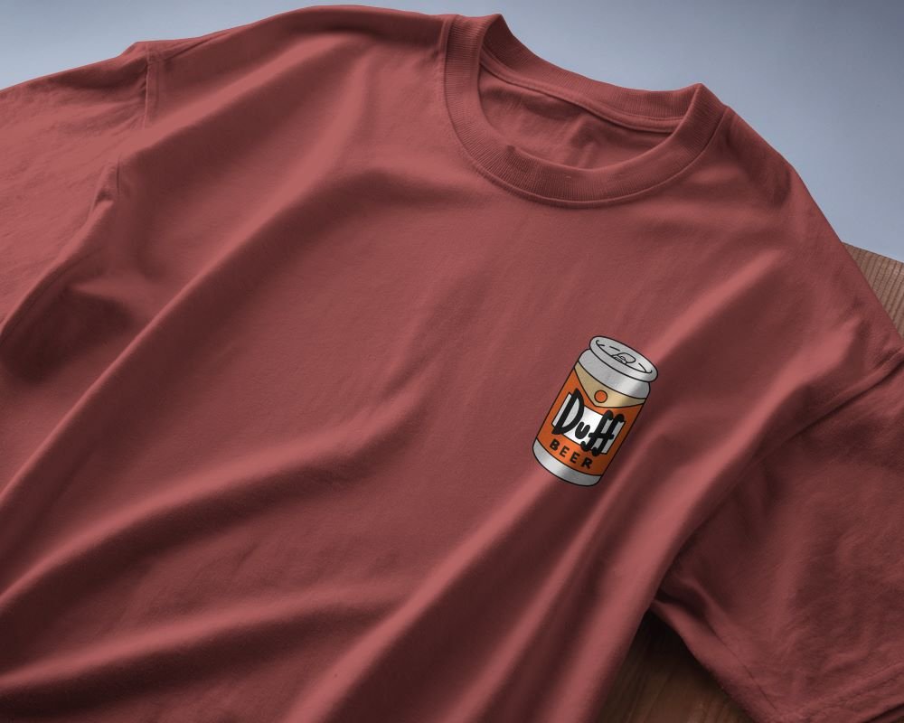 Beer Simpsons close up coral