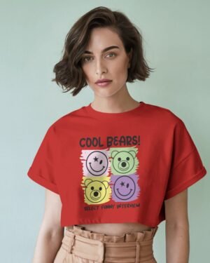 Cool Bear Crop Top