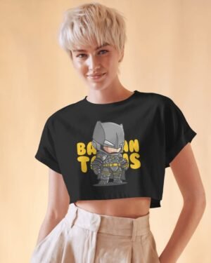 Cute Batman Crop Top