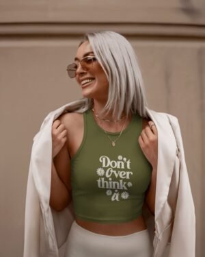 Don’t Overthink Crop Tank Top