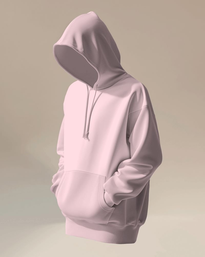 Hoodie mannequin baby pink
