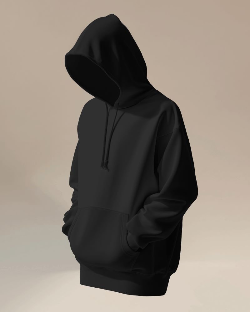 Hoodie mannequin black