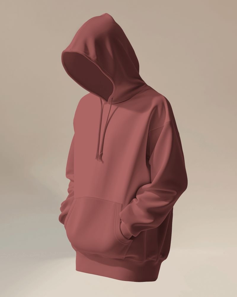 Hoodie manniquin coral