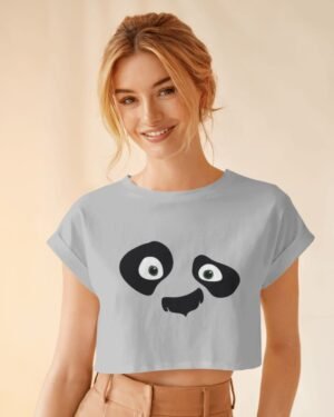 Panda Crop Top