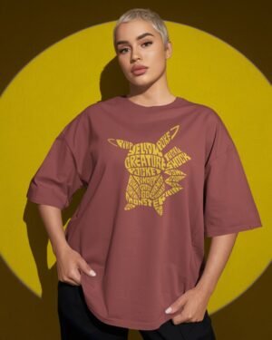 Pikachu Pokémon Oversized Classic T-Shirt