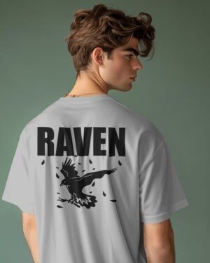 Raven Bird Oversized Classic T-Shirt