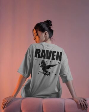 Raven Bird Oversized Classic T-Shirt