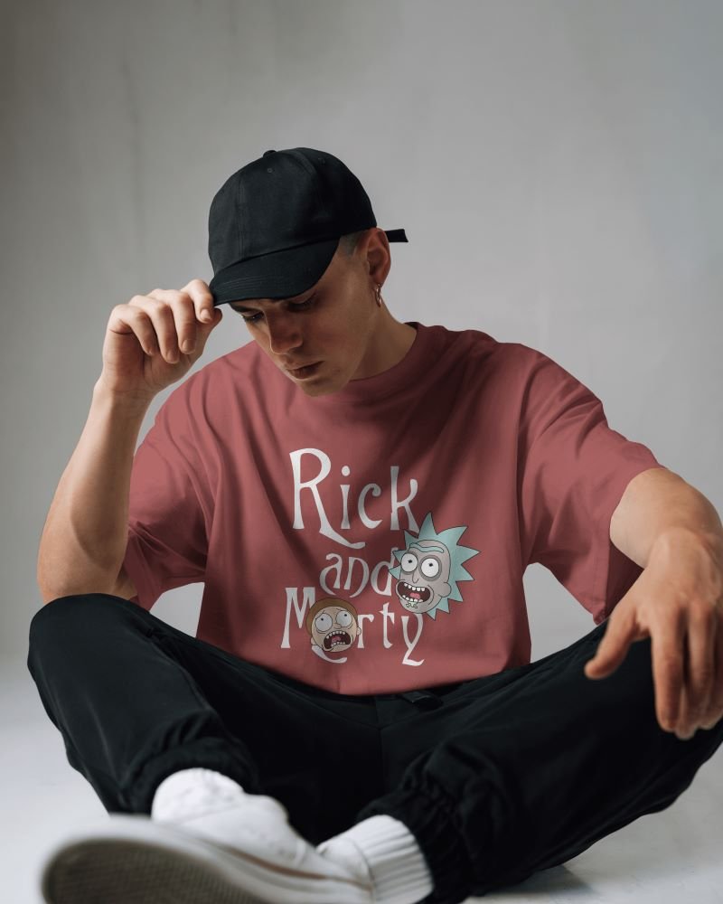 Rick and Morty Beetlejuice men model coral