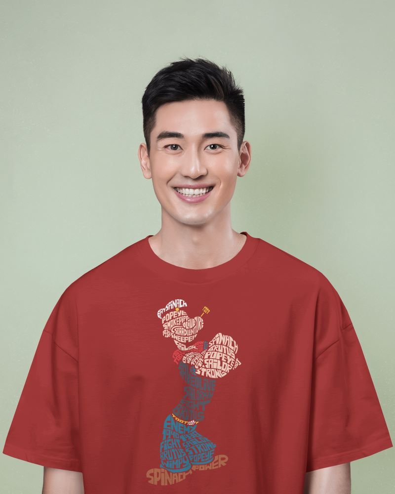 Sailorman men close up red