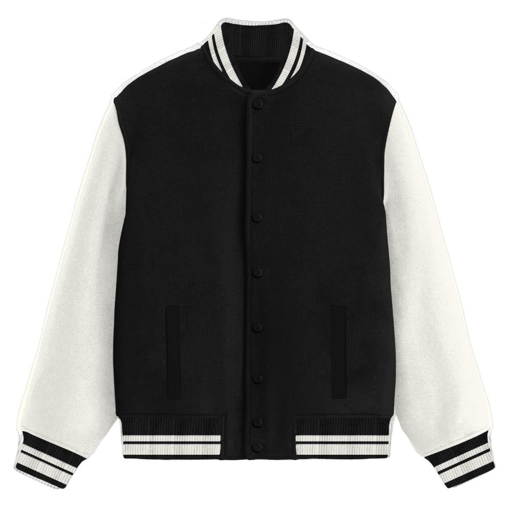 Varsity Jacket Black Front