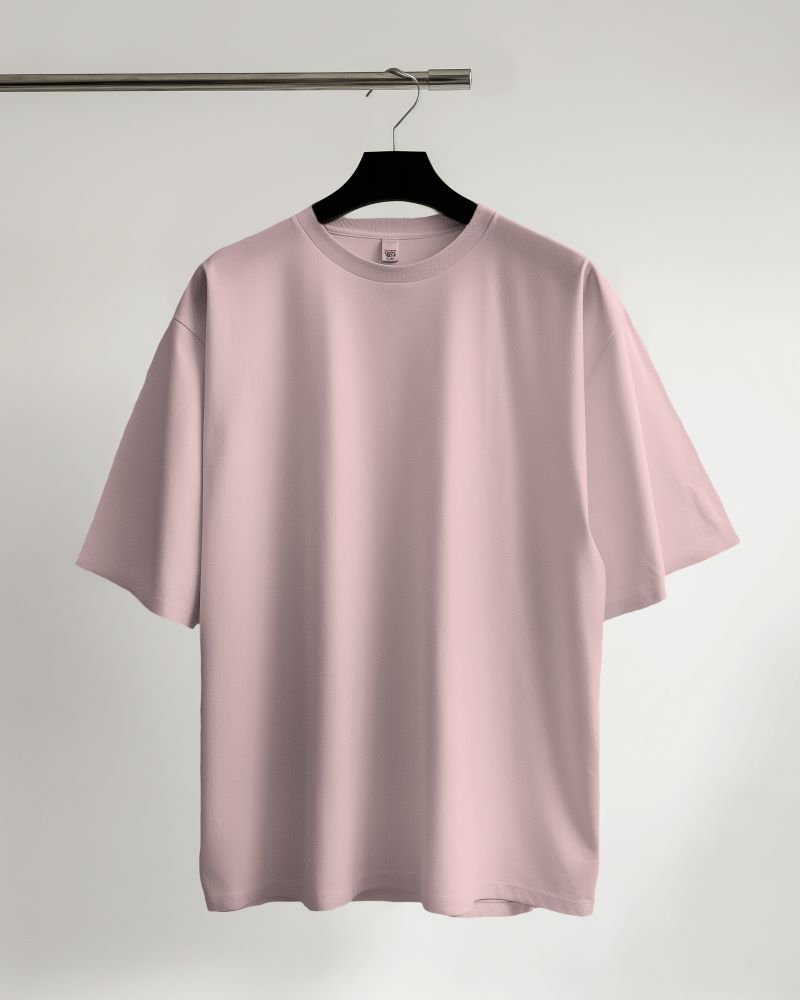 oversized classic tshirt mannequin baby pink