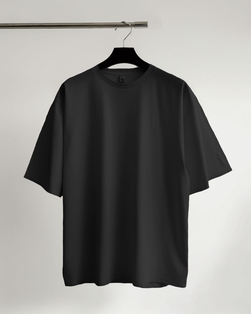 oversized classic tshirt mannequin black