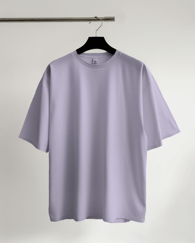 oversized classic tshirt mannequin lavender