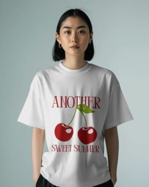 Another Sweet Summer Terry Oversized T-Shirt