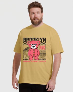 Brooklyn Bear Classic Crew T-Shirt Plus Size