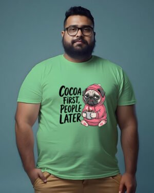 Cocoa Bull Dog Classic Crew T-Shirt Plus Size
