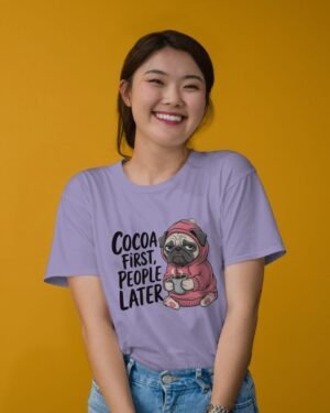 Cocoa Bull Dog Classic Crew T-Shirt