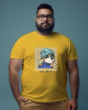 Dogs Music And Soul Classic Crew T-Shirt Plus Size