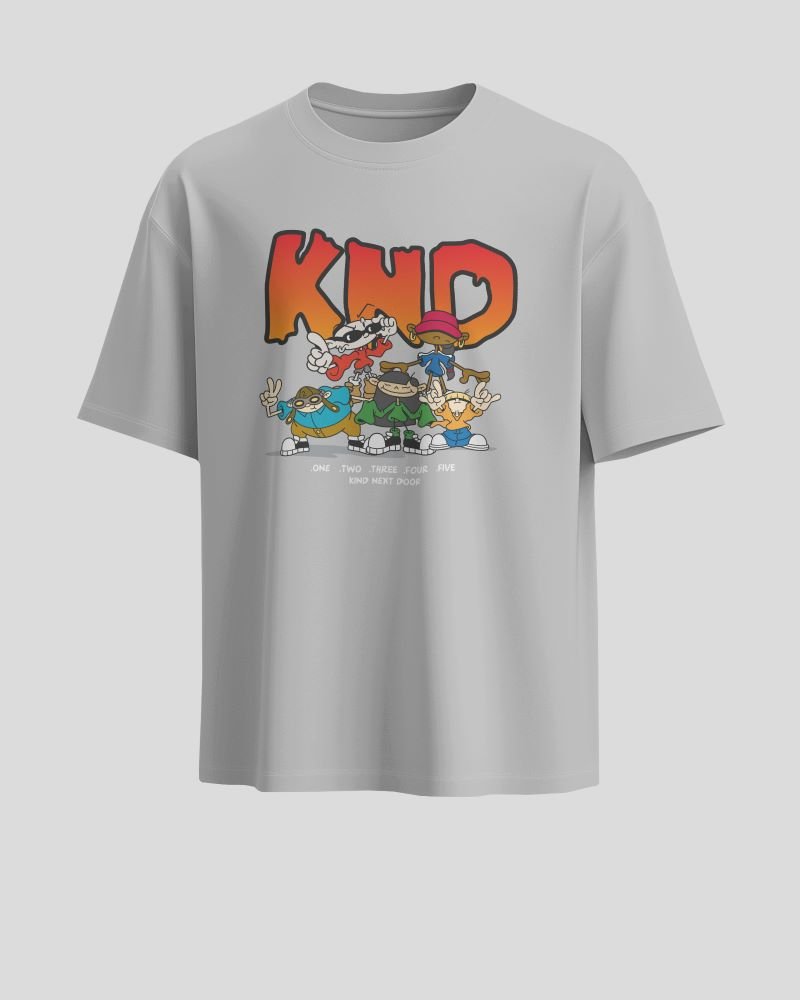 KND 3D grey melange Front