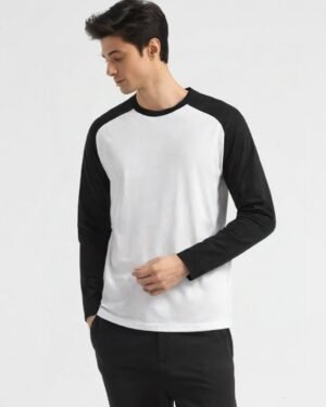 Solid Men Raglan T-Shirt