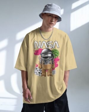 Nasa Bear Oversized Standard T-Shirt