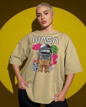 Nasa Bear Oversized Standard T-Shirt