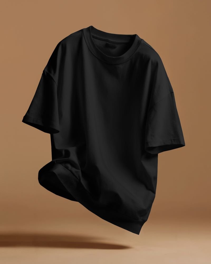 Oversized standard tshirt manique black