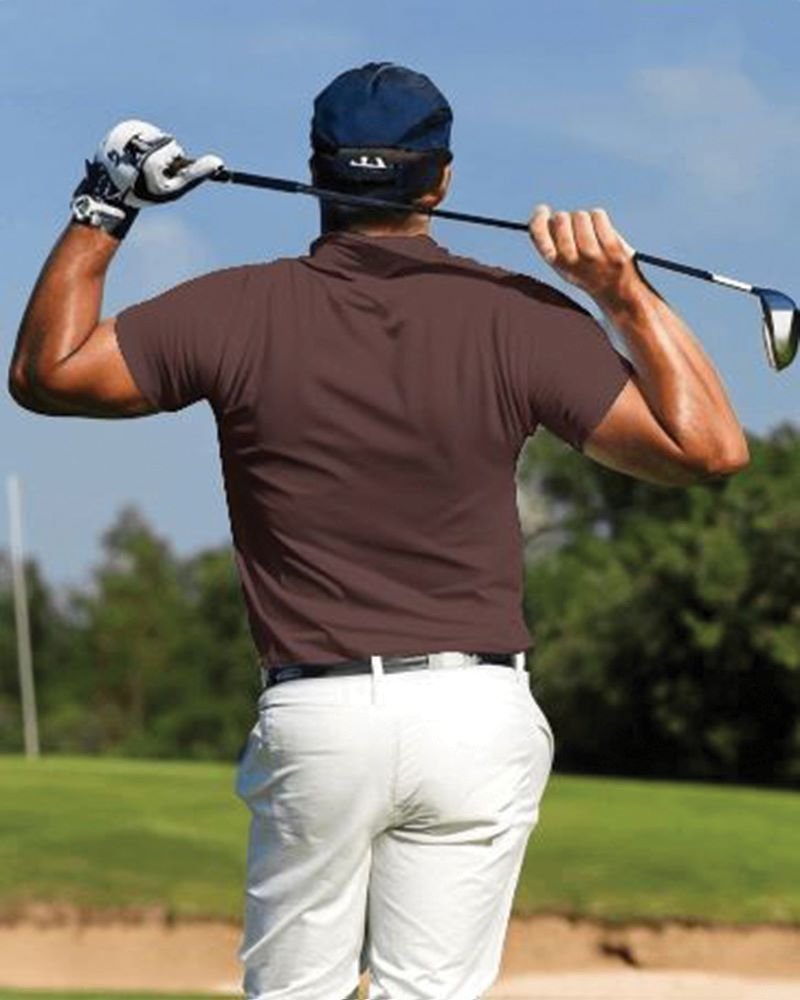 Polo Back Coffee Brown