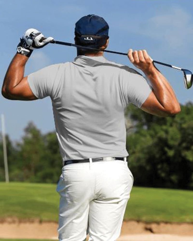 Polo Back Grey Melange