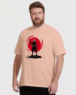 Samurai Fighter Classic Crew T-Shirt Plus Size