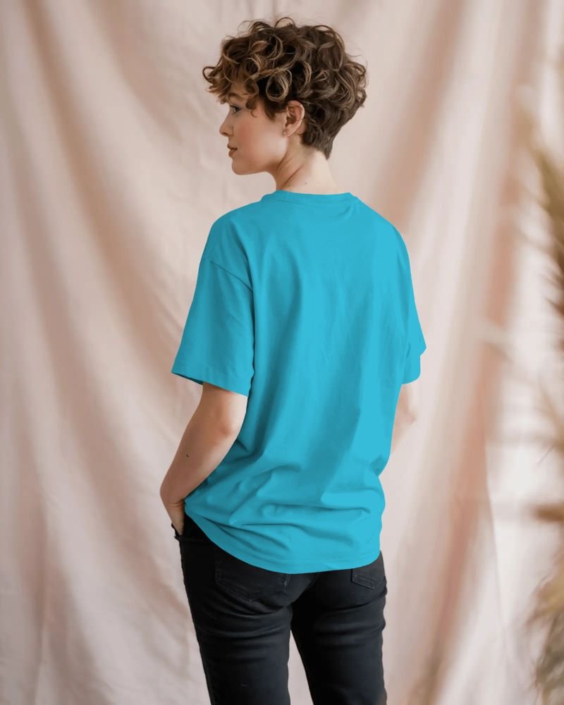 Women Classic Crew back model sky blue