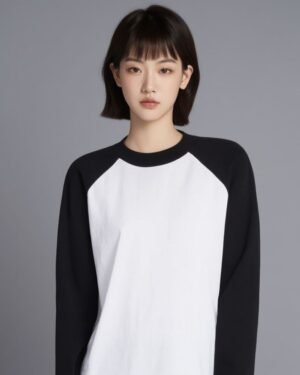 Solid Women Raglan T-Shirt