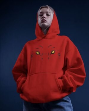 Wolf Eye Line Hoodie