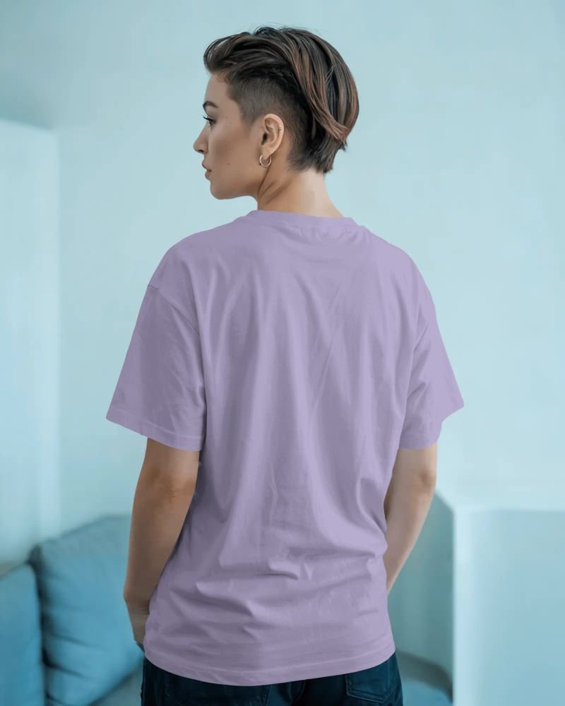 women Oversized clasic model back lavender
