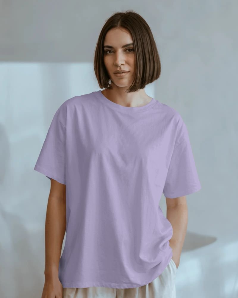 women Oversized clasic model full lavender