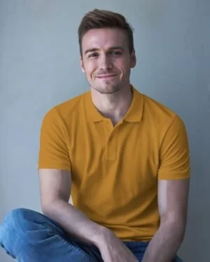 Solid Men Polo