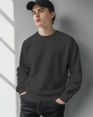 Solid Men Sweatshirt